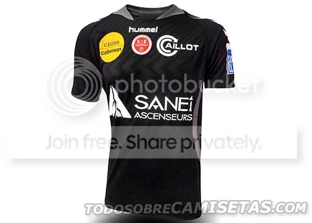 Maillot football vintage Stade de Reims domicile saison 2013-2014